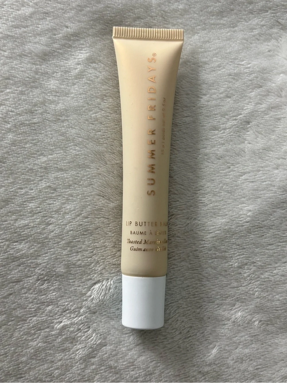 Summer Fridays Lip Butter Balm Toasted Marshmallow 0.5 oz